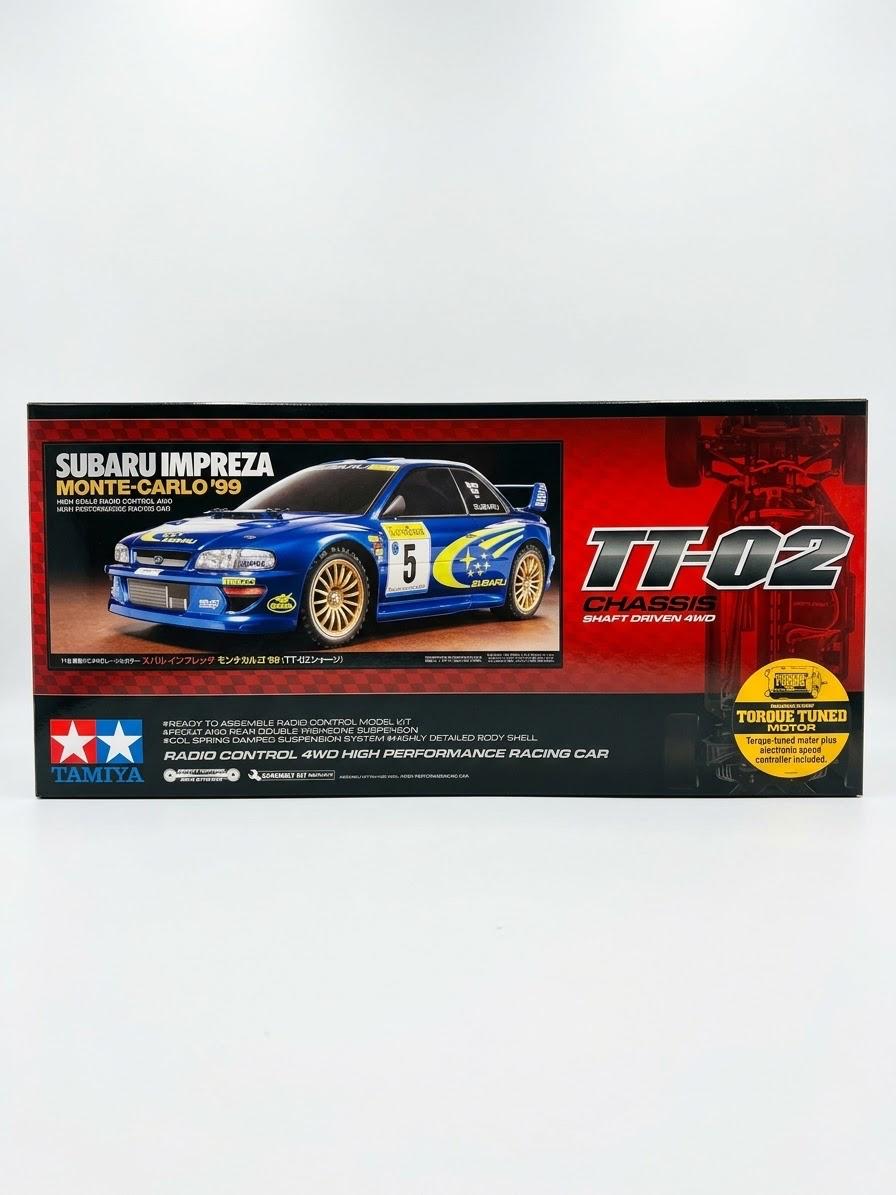 TAMIYA TT02 SUBARU MONTE-CARLO 99'