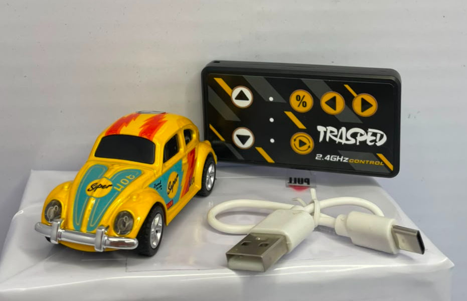 Mini Alloy RC Car 1/64